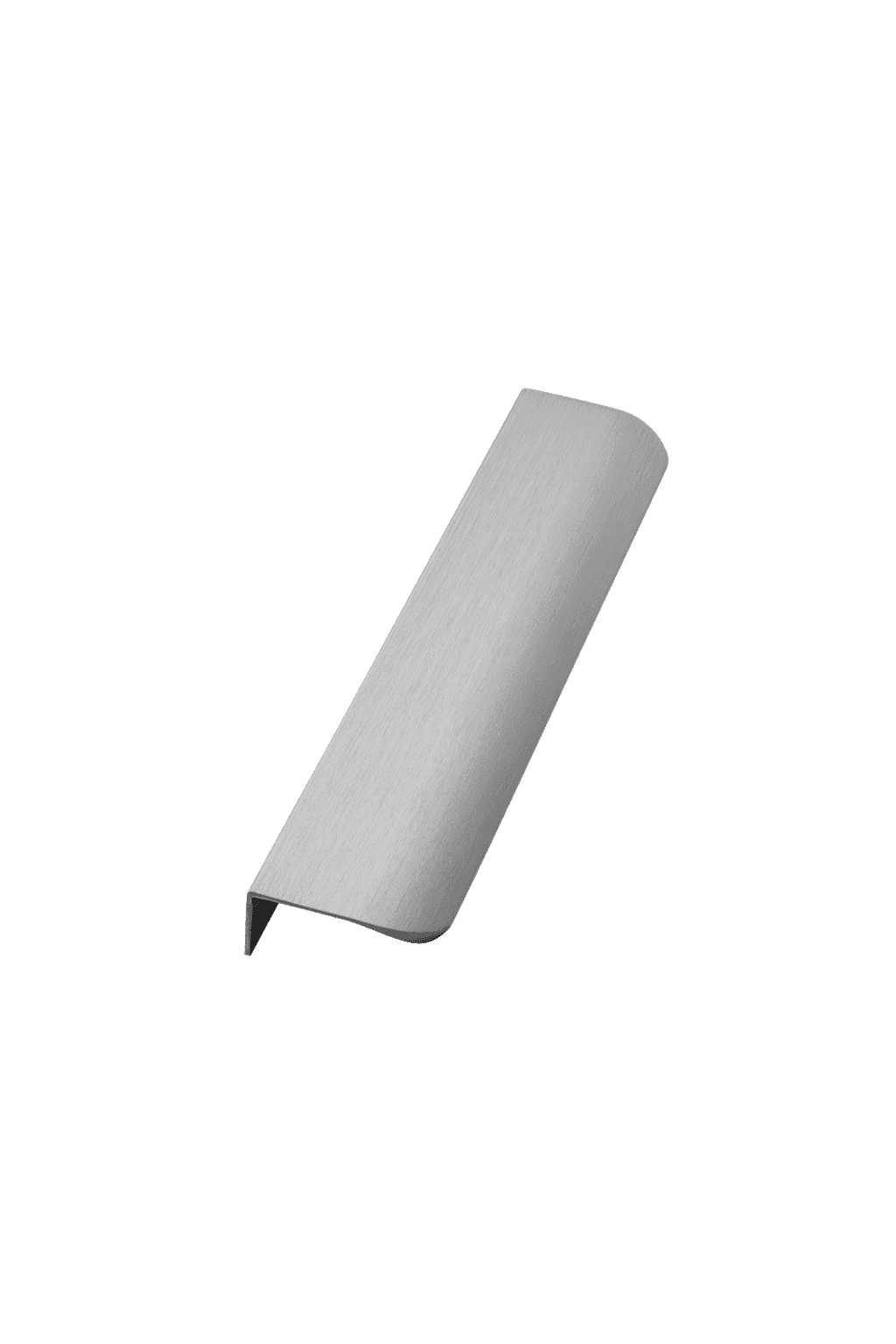 Uchwyt meblowy krawędziowy EDGE ROUND 200 mm, stal
